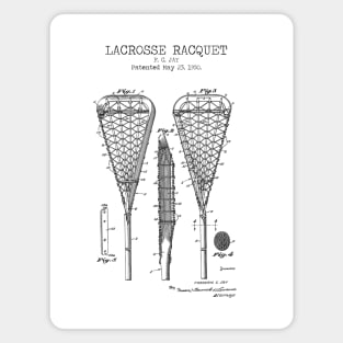 LACROSSE RACQUET Magnet